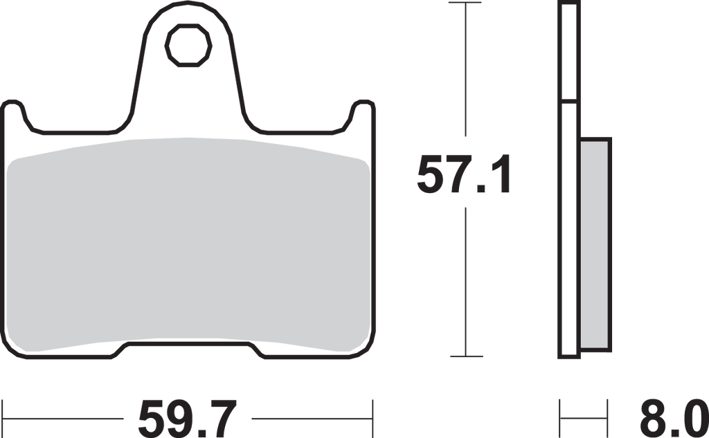 SBS Brake Pads - 715LS — image 2