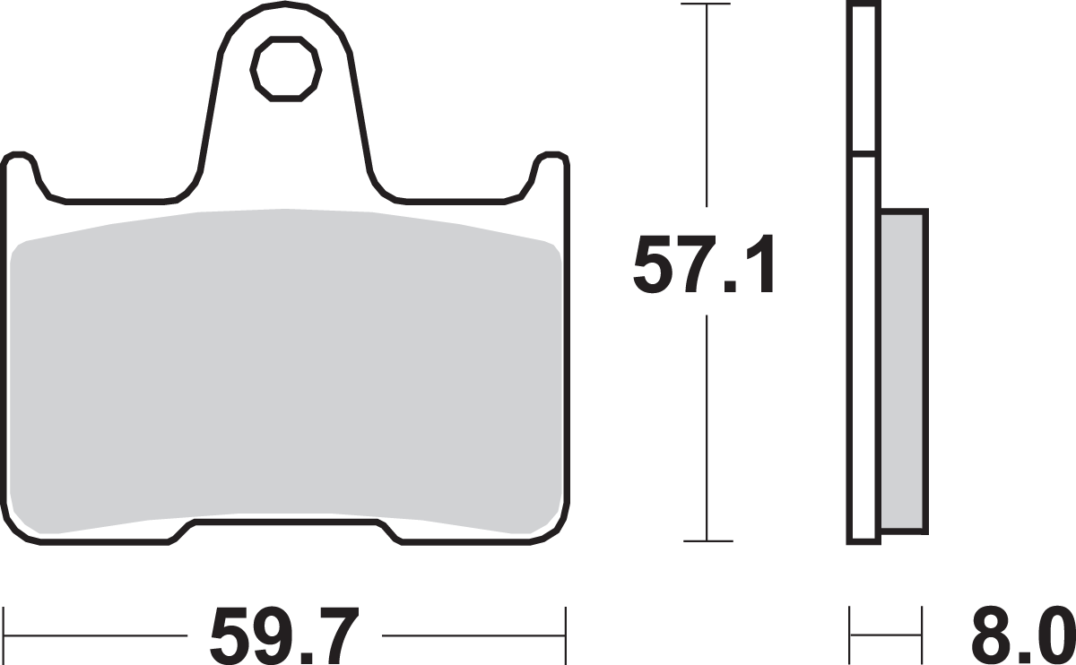 SBS Brake Pads - 715LS — image 2