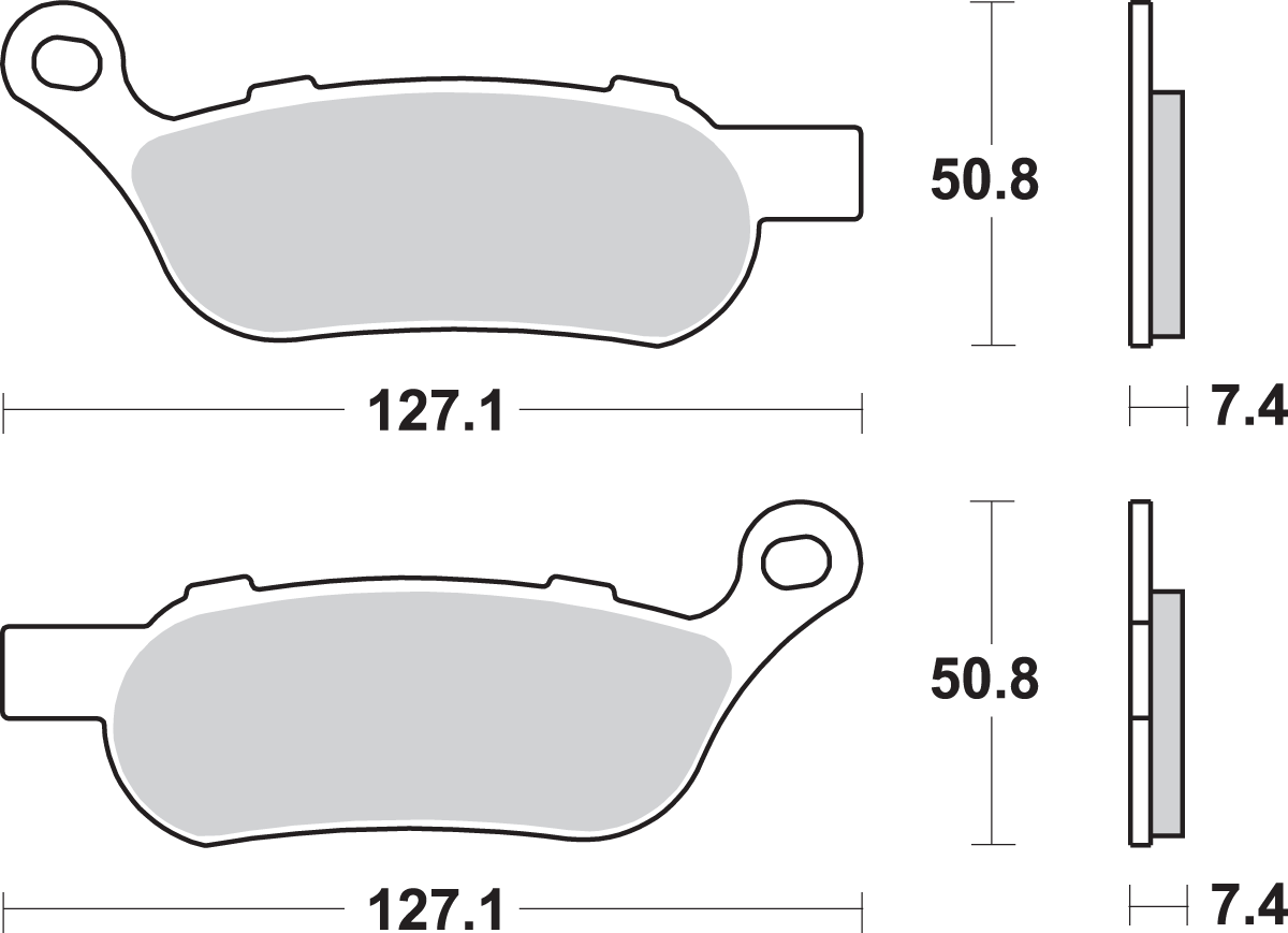 SBS Brake Pads - 715LS — image 3