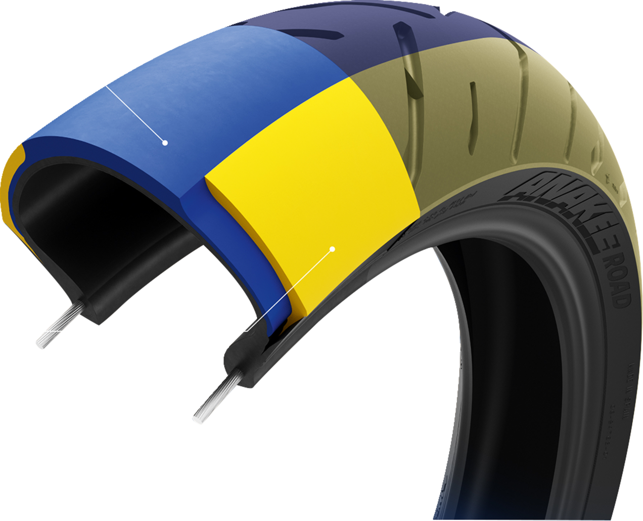 MICHELIN Tire - Anakee Road - Front - 90/90-21 - 54V 72703 — image 14