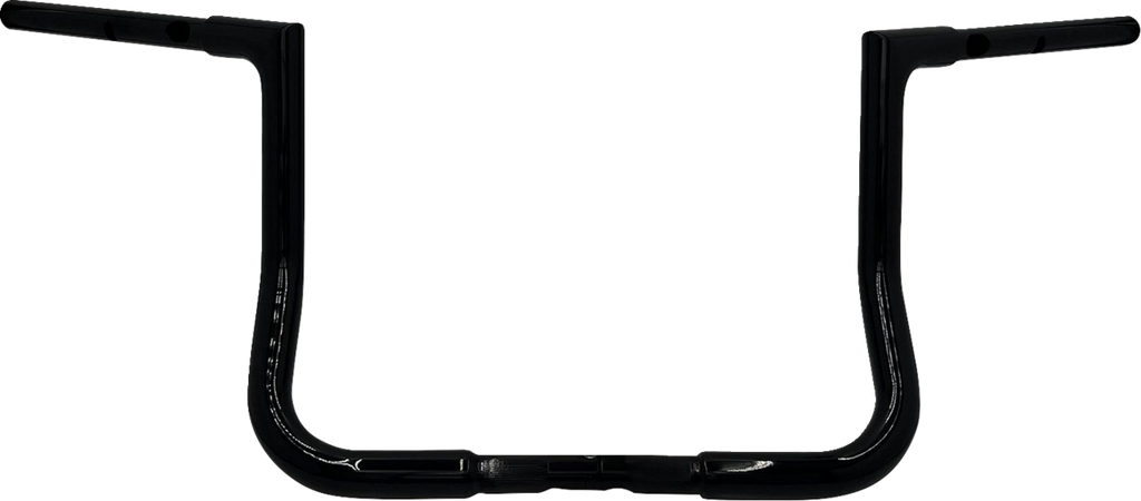 FAT BAGGERS INC. 1-1/4" EZ Install Flat Top Handlebar - 12" - Black 745012-B — image 1