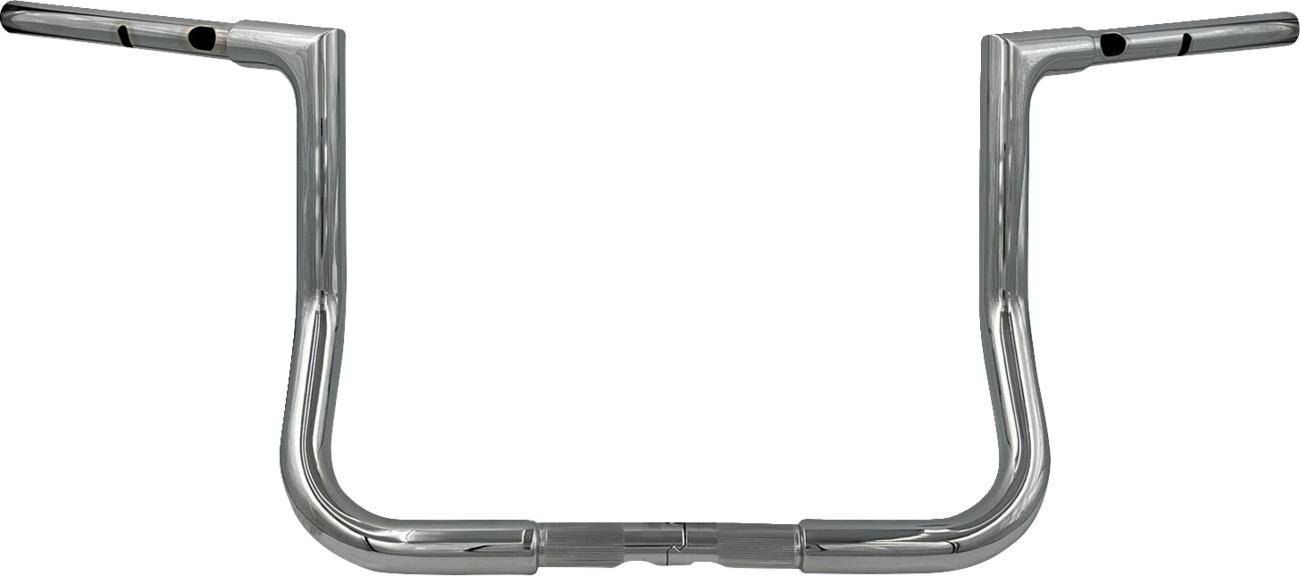 FAT BAGGERS INC. 1-1/4" EZ Install Flat Top Handlebar - 12" - Chrome 745012 — image 1
