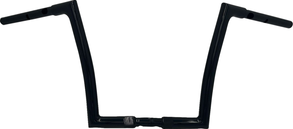 FAT BAGGERS INC. 1-1/4" EZ Install Flat Top Handlebar - 12" - Black 748012-B — image 1