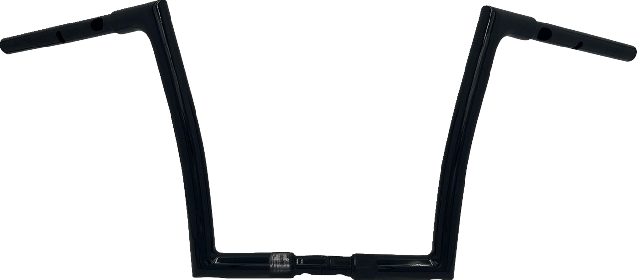 FAT BAGGERS INC. 1-1/4" EZ Install Flat Top Handlebar - 12" - Black 748012-B — image 1