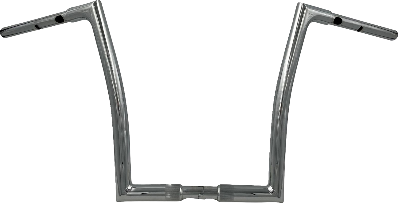 FAT BAGGERS INC. 1-1/4" EZ Install Flat Top Handlebar - 14" - Chrome 748014 — image 1
