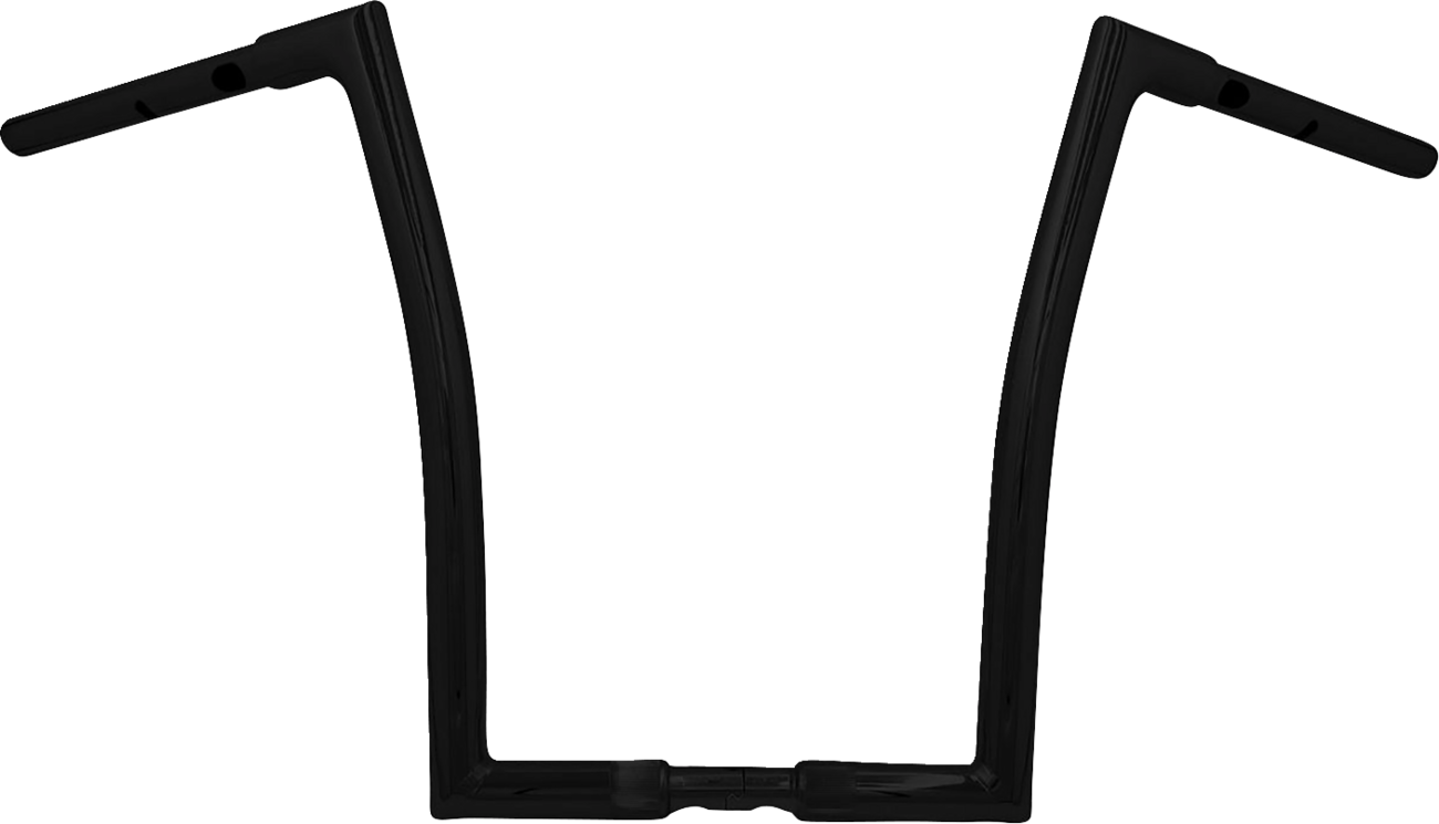 FAT BAGGERS INC. 1-1/4" EZ Install Flat Top Handlebar - 16" - Black 748016-B — image 1