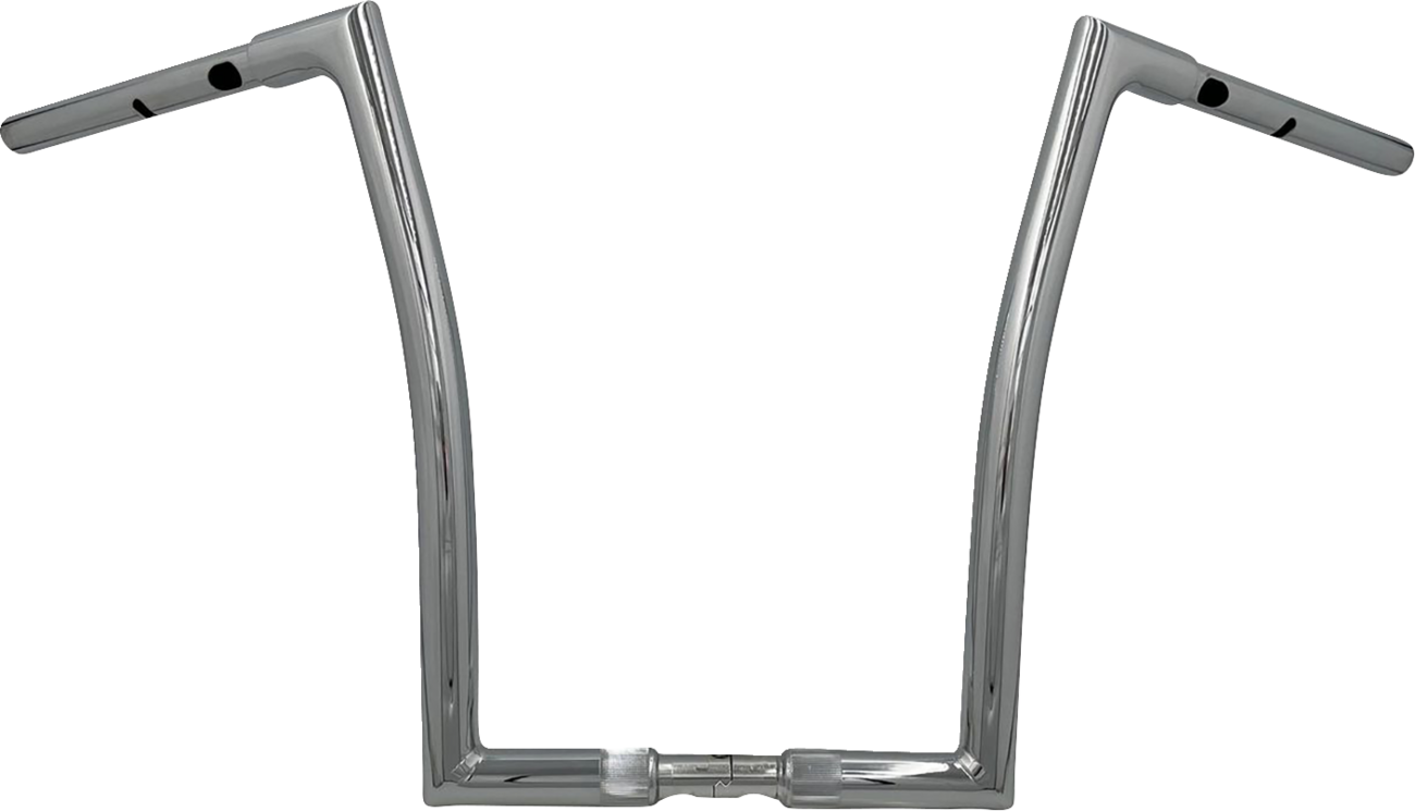 FAT BAGGERS INC. 1-1/4" EZ Install Flat Top Handlebar - 16" - Chrome 748016 — image 1
