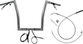 FAT BAGGERS INC. 1-1/4" EZ Install Flat Top Handlebar - 14" - Chrome 749914 — image 1