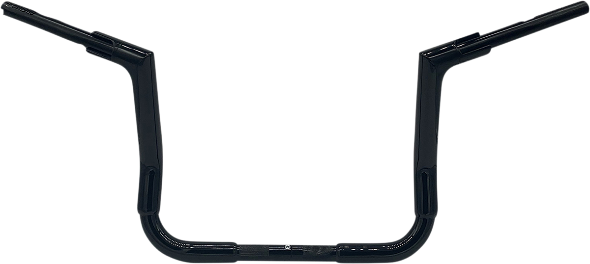 FAT BAGGERS INC. 1-1/4" EZ Install Flat Top Handlebar - 14" - Chrome 749914 — image 2