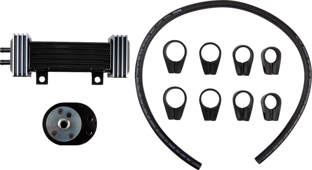 JAGG OIL COOLERS Oil Cooler Kit - Vertical - Deluxe — image 1