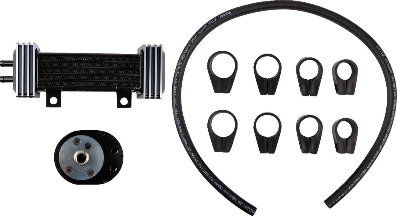 JAGG OIL COOLERS Oil Cooler Kit - Vertical - Deluxe — image 1