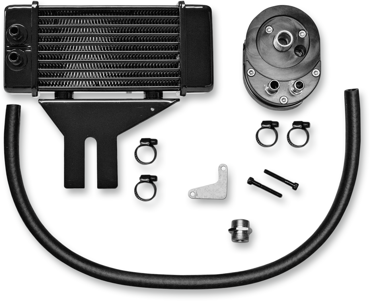 JAGG OIL COOLERS Oil Cooler Kit - Low Mount - Dyna — image 1