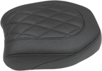 MUSTANG Wide Tripper Rear Seat - Diamond - Black - FXDF '14-'17 75039 — image 1