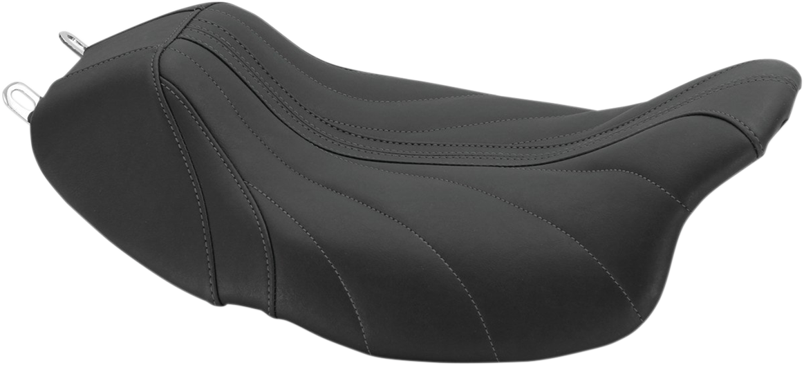 MUSTANG Revere Solo Seat - Gravity - Gray Stitched - FL '08-'25 75059GM — image 1