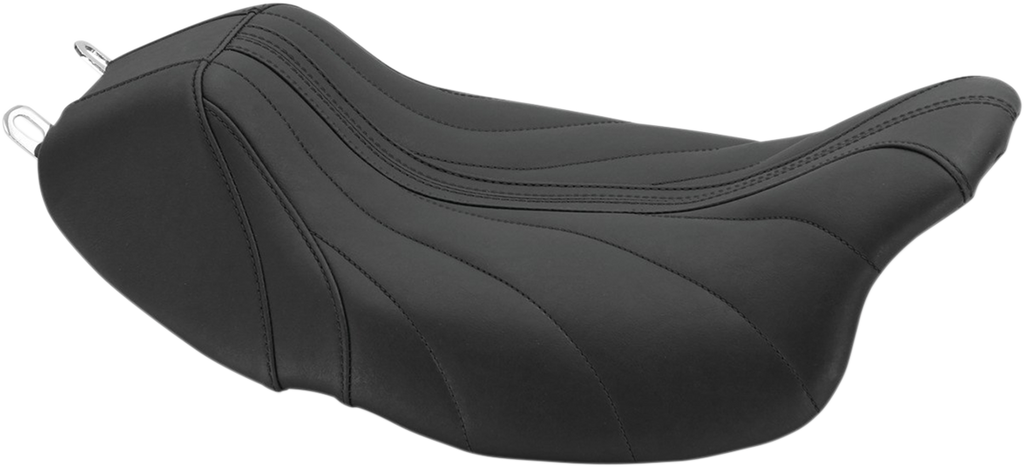 MUSTANG Revere Solo Seat - Gravity - Gray Stitched - FL '08-'25 75059GM — image 2