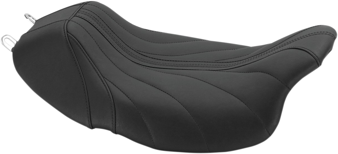 MUSTANG Revere Solo Seat - Gravity - Gray Stitched - FL '08-'25 75059GM — image 2