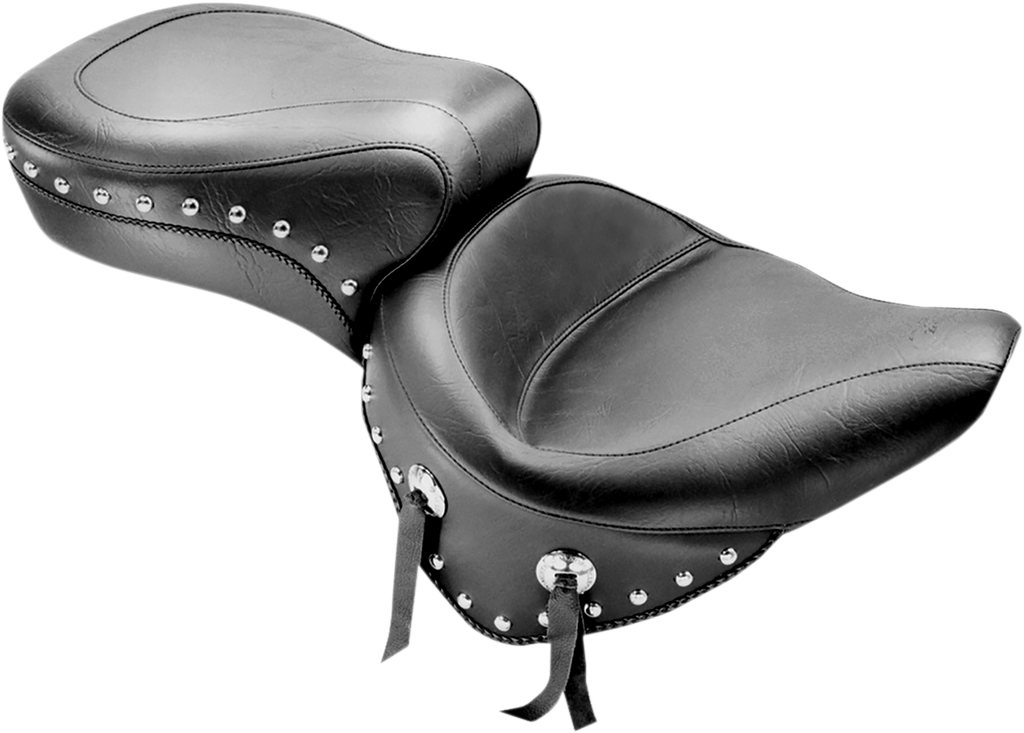 MUSTANG Wide Studded Seat - Softail '00-'05 75072 — image 1