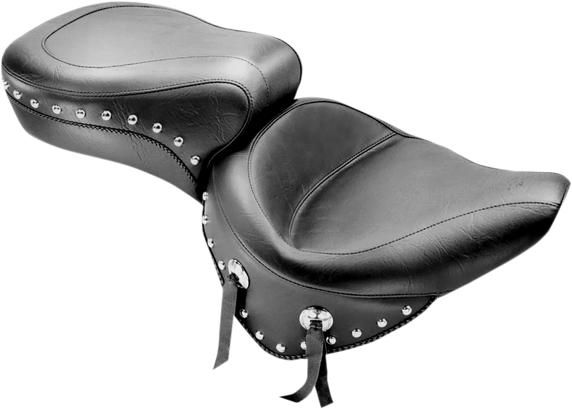 MUSTANG Wide Studded Seat - Softail '00-'05 75072 — image 1