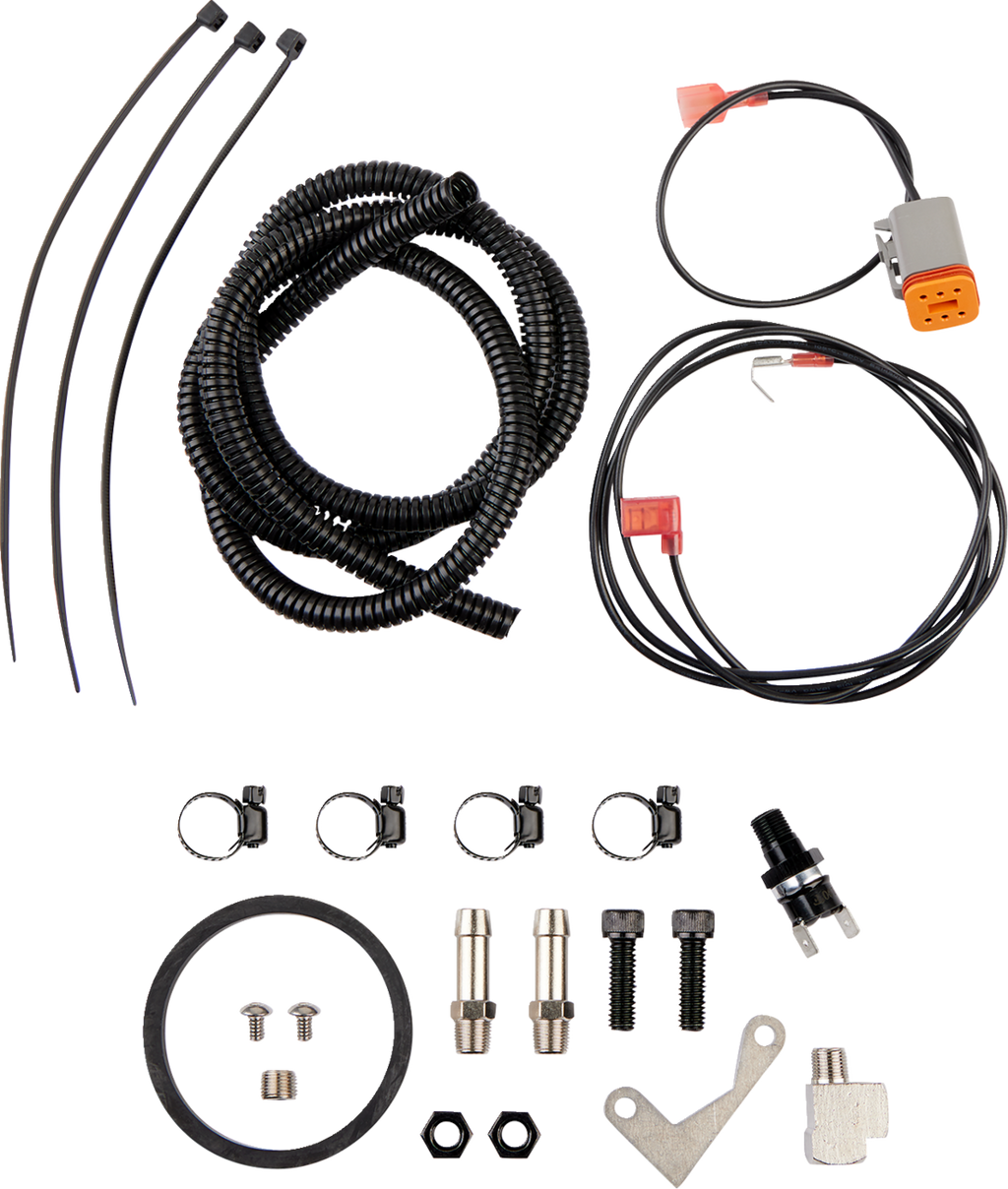 JAGG OIL COOLERS Fan-Assisted Oil Cooler Kit - Vertical — image 2