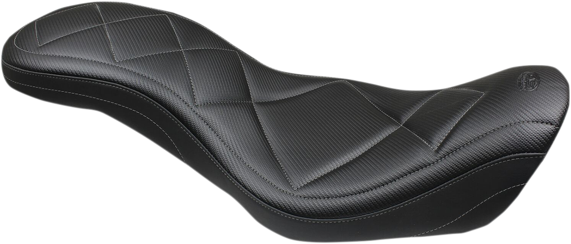 MUSTANG Super Tripper Seat - Carbon - Dyna 75229 — image 1