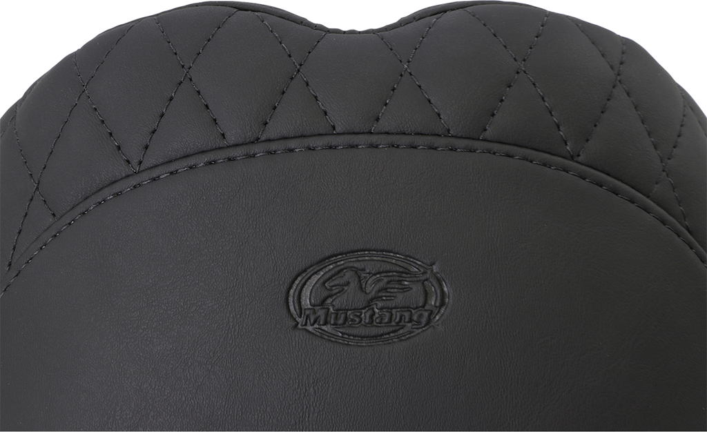 MUSTANG Seat - Tripper Fastback™ - Stitched w/ Small Diamond-Stitched Inlays - Black - FL '08-'25 75269 — image 2