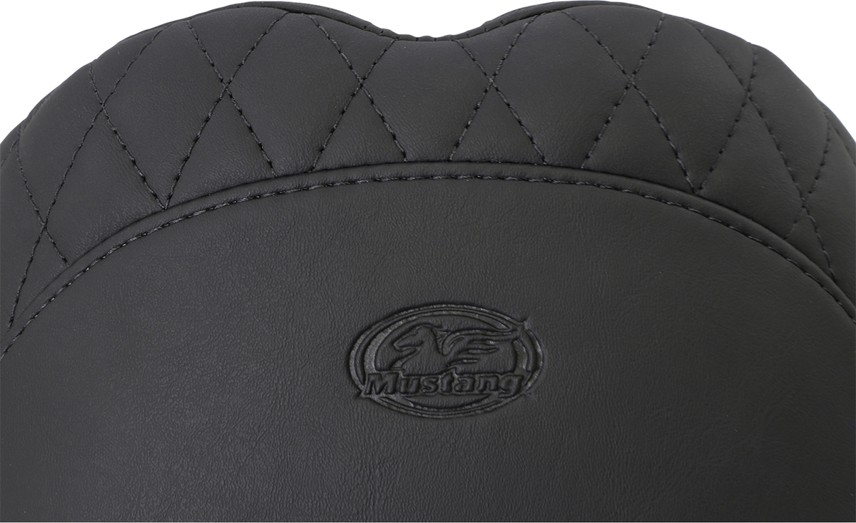 MUSTANG Seat - Tripper Fastback™ - Stitched w/ Small Diamond-Stitched Inlays - Black - FL '08-'25 75269 — image 2