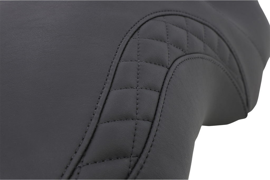 MUSTANG Seat - Tripper Fastback™ - Stitched w/ Small Diamond-Stitched Inlays - Black - FL '08-'25 75269 — image 3