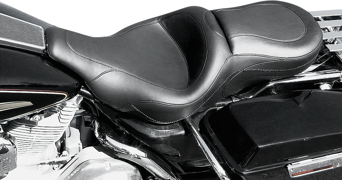 MUSTANG Sport Touring Seat - Plain - FLHT/FLTR '97-'07 75454 — image 2