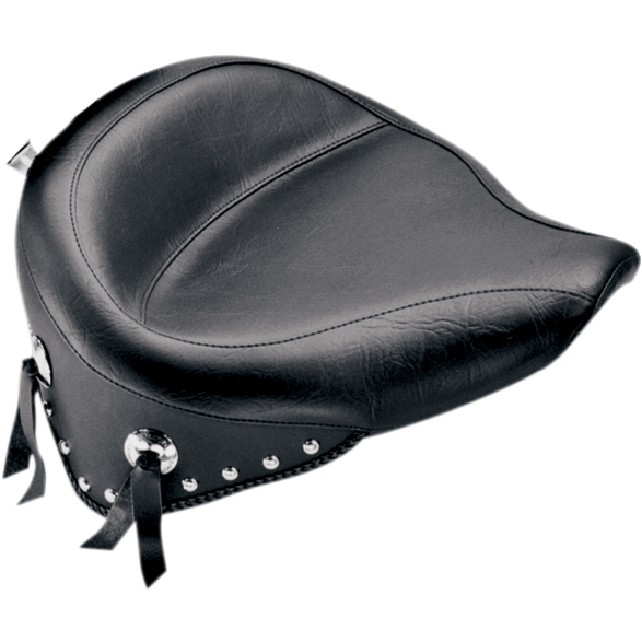 MUSTANG Wide Studded Solo Seat - Softail '84-'99 75506 — image 1