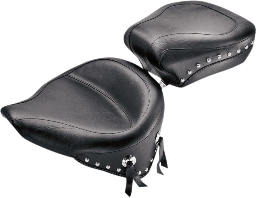 MUSTANG Wide Studded Solo Seat - Softail '84-'99 75506 — image 4