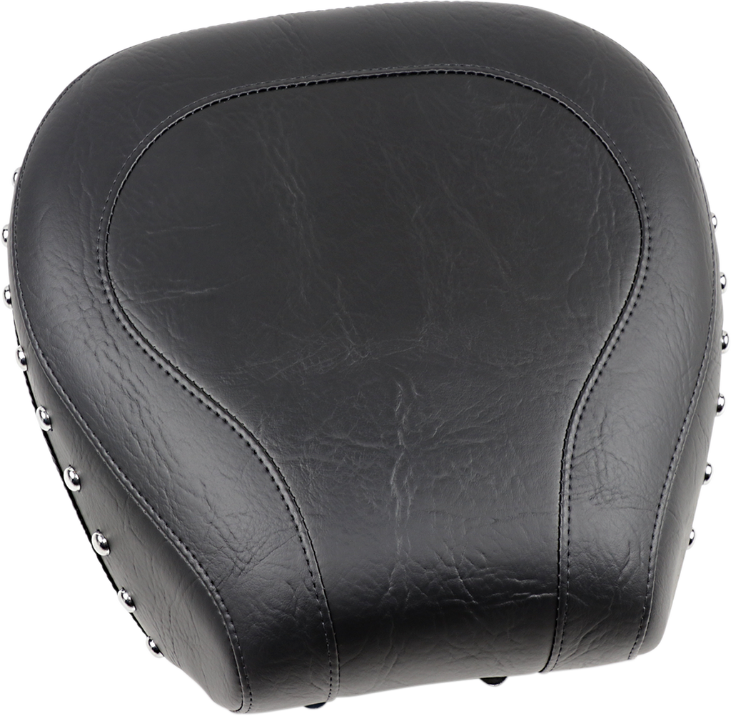 MUSTANG Wide Rear Seat - Studded - Black - Softail '84-'99 75509 — image 2