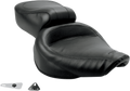 MUSTANG Vintage Style Seat - Wide - Smooth - Black - Dyna 75680 — image 1