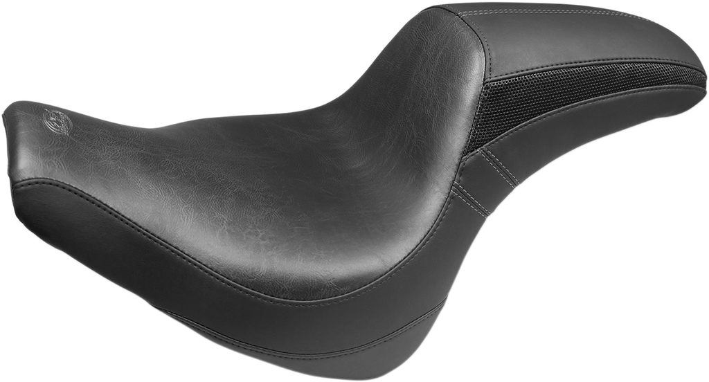 MUSTANG Tripper™ Fastback Seat - Smooth - Black - FXFB/S '18-'23 75709 — image 1