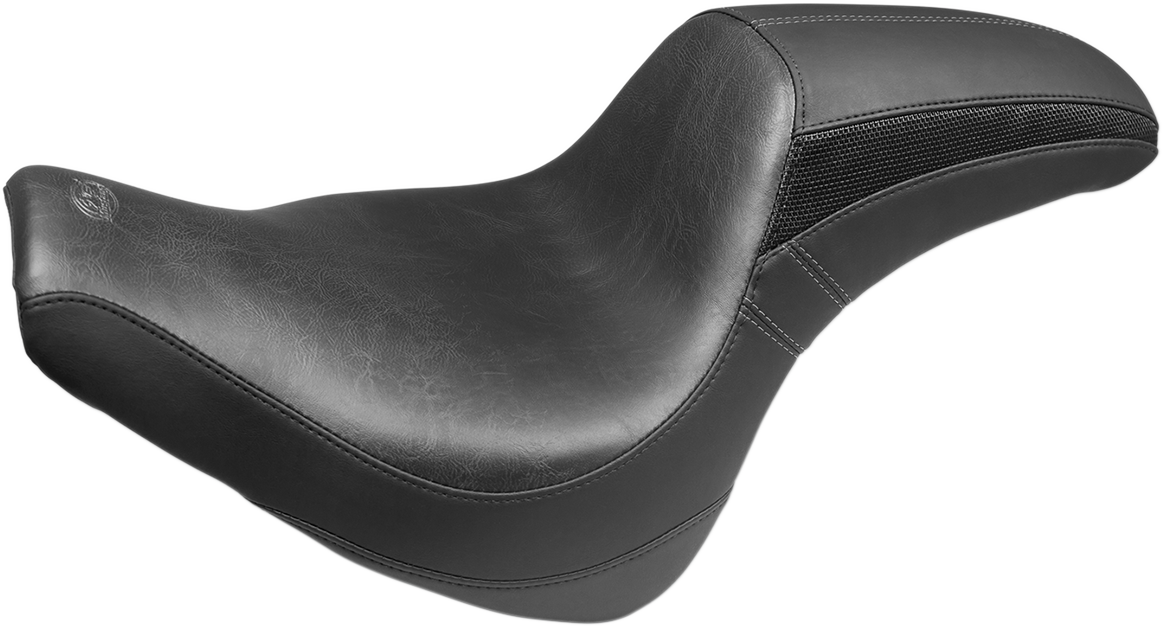 MUSTANG Tripper™ Fastback Seat - Smooth - Black - FXFB/S '18-'23 75709 — image 1