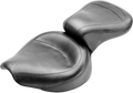 MUSTANG Vintage Style Seat - Wide - Smooth - Black - FX/FL 75734 — image 1