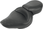 MUSTANG Vintage Style Seat - Wide - Smooth - Black - FX/FL 75734 — image 2