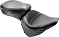 MUSTANG Vintage Style Seat - Wide - Smooth - Black - Softail 75735 — image 1