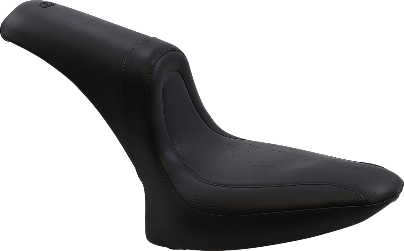 MUSTANG Seat - Fastback™ - Stitched - Black - Softail '00-'05 75779 — image 1