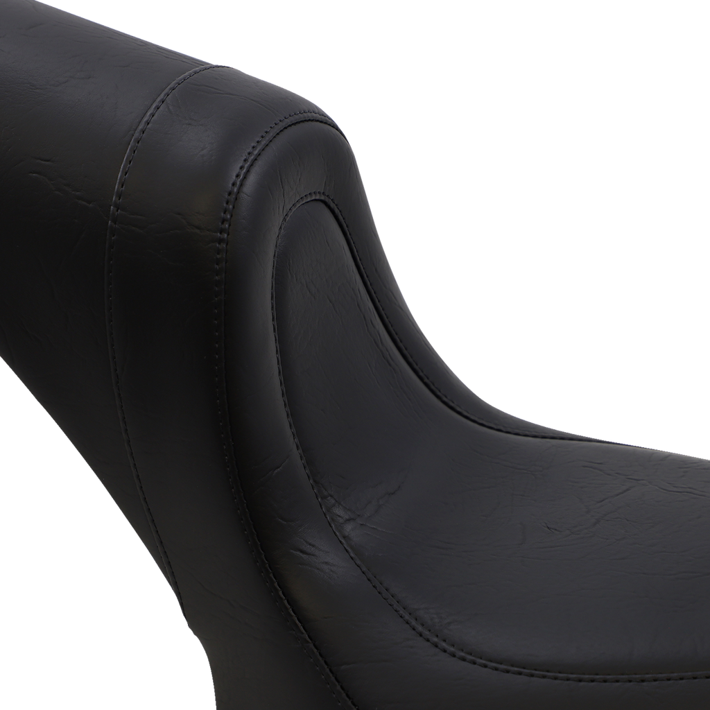 MUSTANG Seat - Fastback™ - Stitched - Black - Softail '00-'05 75779 — image 2