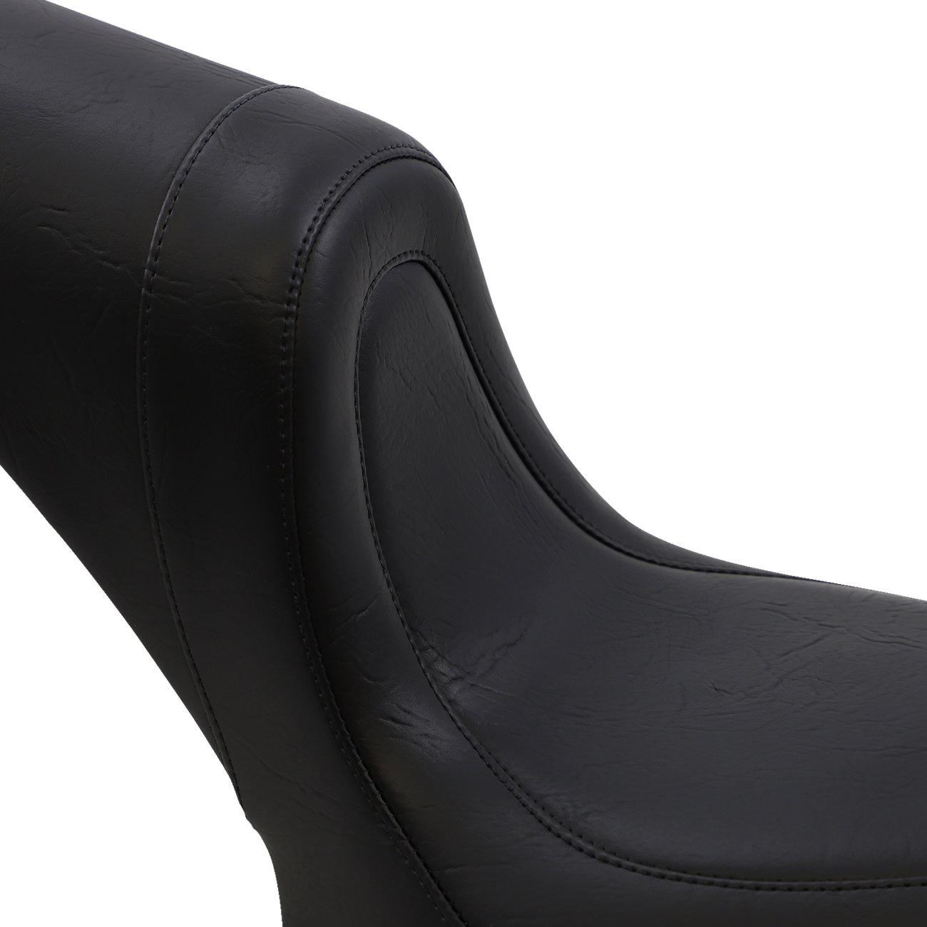 MUSTANG Seat - Fastback™ - Stitched - Black - Softail '00-'05 75779 — image 2