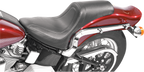 MUSTANG Seat - Fastback™ - Stitched - Black - Softail '00-'05 75779 — image 3