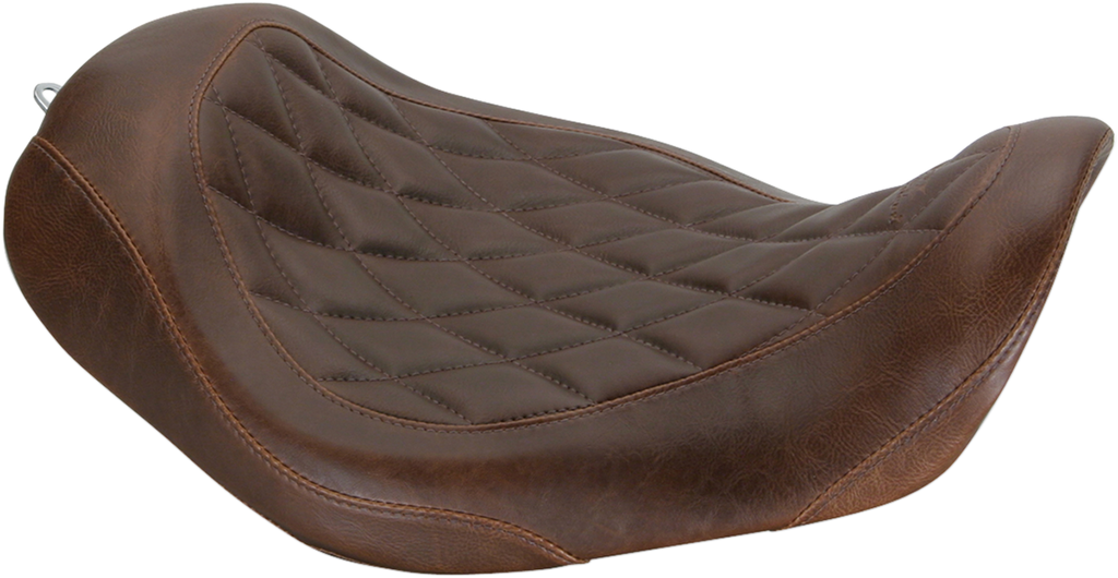 MUSTANG Seat - Wide Tripper™ Solo - without Backrest - Smooth - Black - FLDE/FLHC '18-'25 75882 — image 2