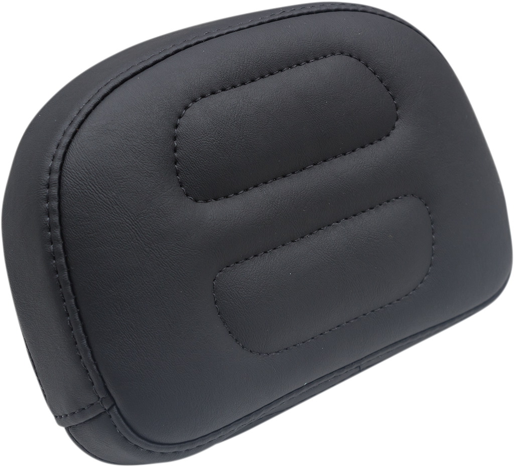 MUSTANG Passenger Backrest Pad - Trapezoid Stitch - No Studs - FXFB '18-'21 75889 — image 1