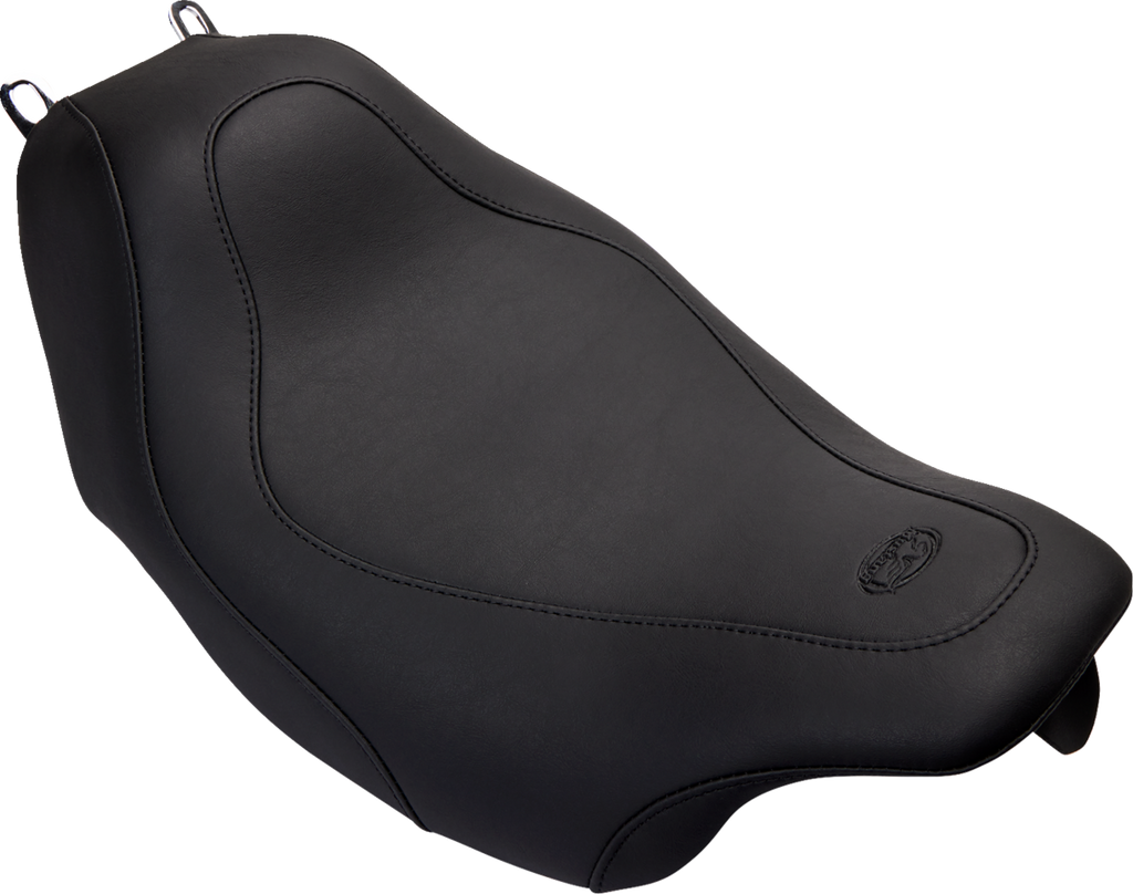 MUSTANG Tripper™ Solo Seat - without Backrest - Stitched - Black - FLH/FLT '08-'25 76026 — image 1