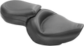 MUSTANG Vintage Style Seat - Wide - Smooth - Black - XLC 76143 — image 1