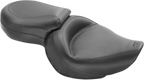 MUSTANG Vintage Style Seat - Wide - Smooth - Black - XLC 76143 — image 1