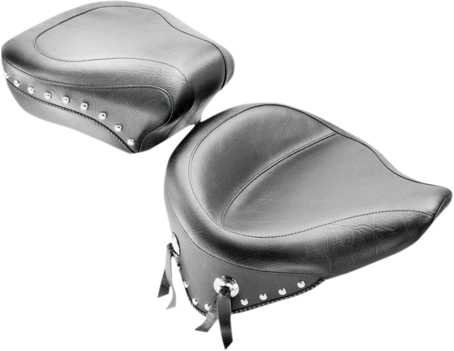 MUSTANG Wide Studded Solo Seat - FLST '08-'17 76179 — image 2