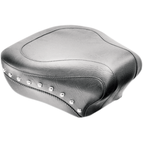 MUSTANG Wide Rear Seat - Studded - Black - FLST '00-'15 76180 — image 1