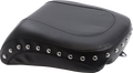 MUSTANG Wide Rear Seat - Studded - Black - FLST '05-'17 76235 — image 1