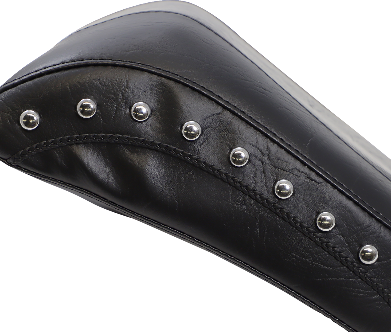 MUSTANG Wide Rear Seat - Studded - Black - FLST '05-'17 76235 — image 4